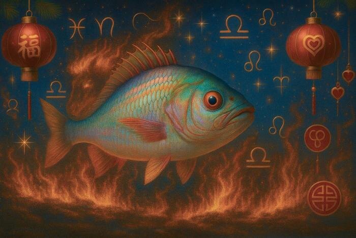 Подробный гороскоп Рыбы на 2026 год: любовь, здоровье, карьера. Обложка © ChatGPT