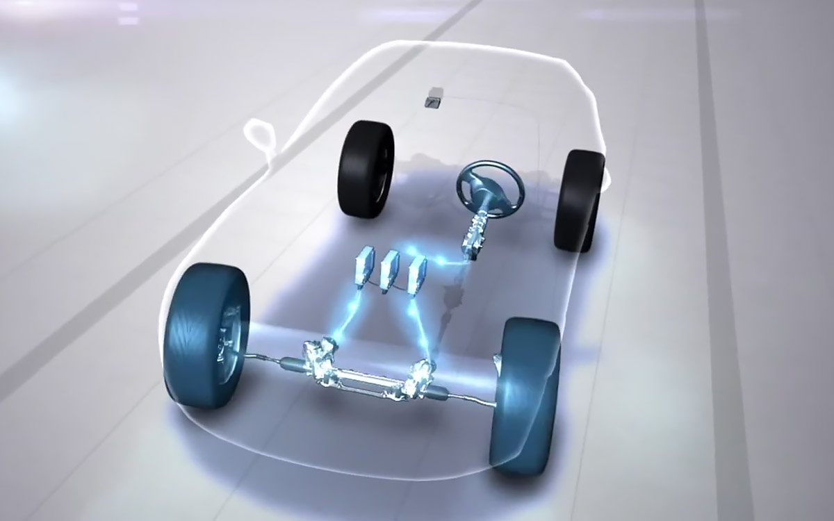 Infiniti📷Система DAS (Direct Adaptive Steering)