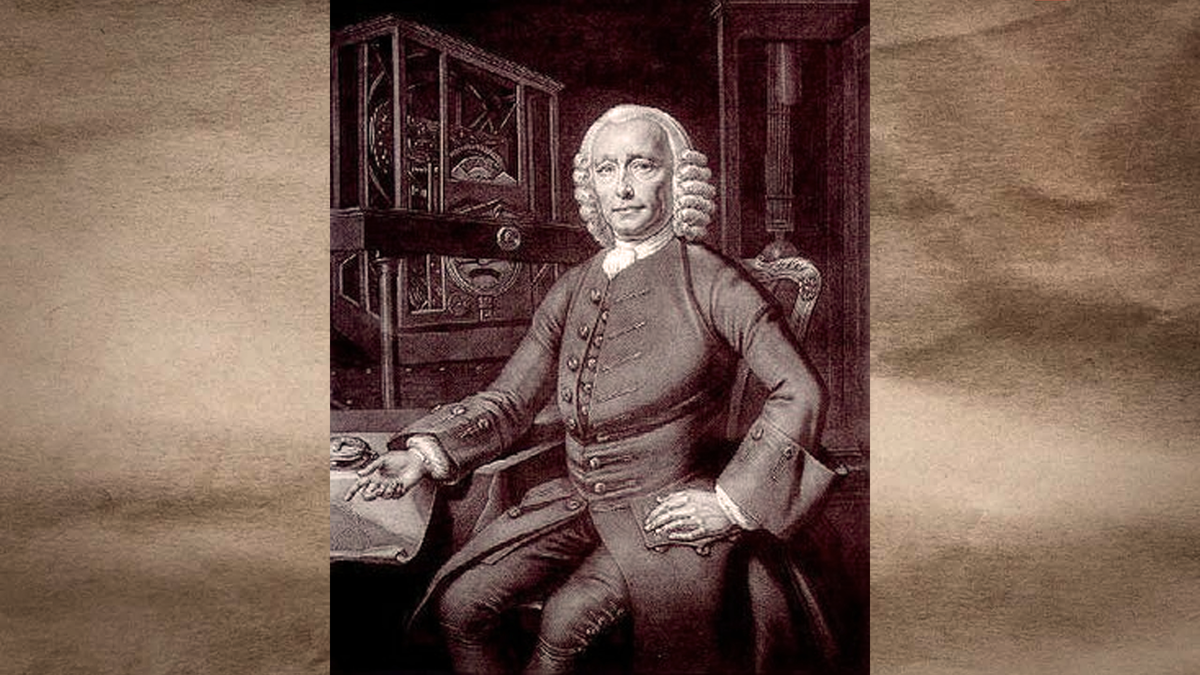 Господин Джон Гаррисон собственной персоной. Сейчас мы о нем поговорим.