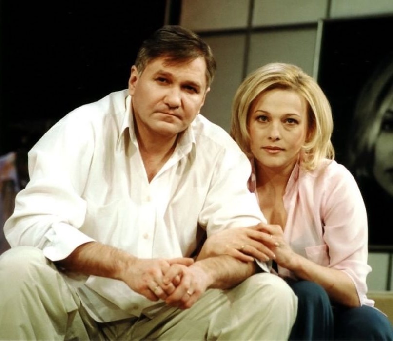 Анна Легчилова и Игорь Бочкин, кадр из спектакля «Путники в ночи»