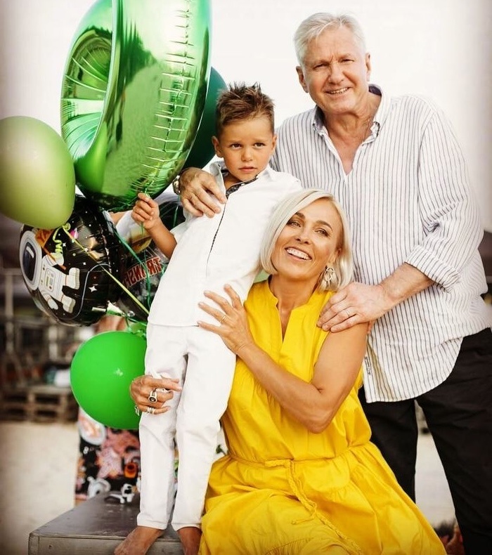 Анна Легчилова и Игорь Бочкин с сыном Иваном