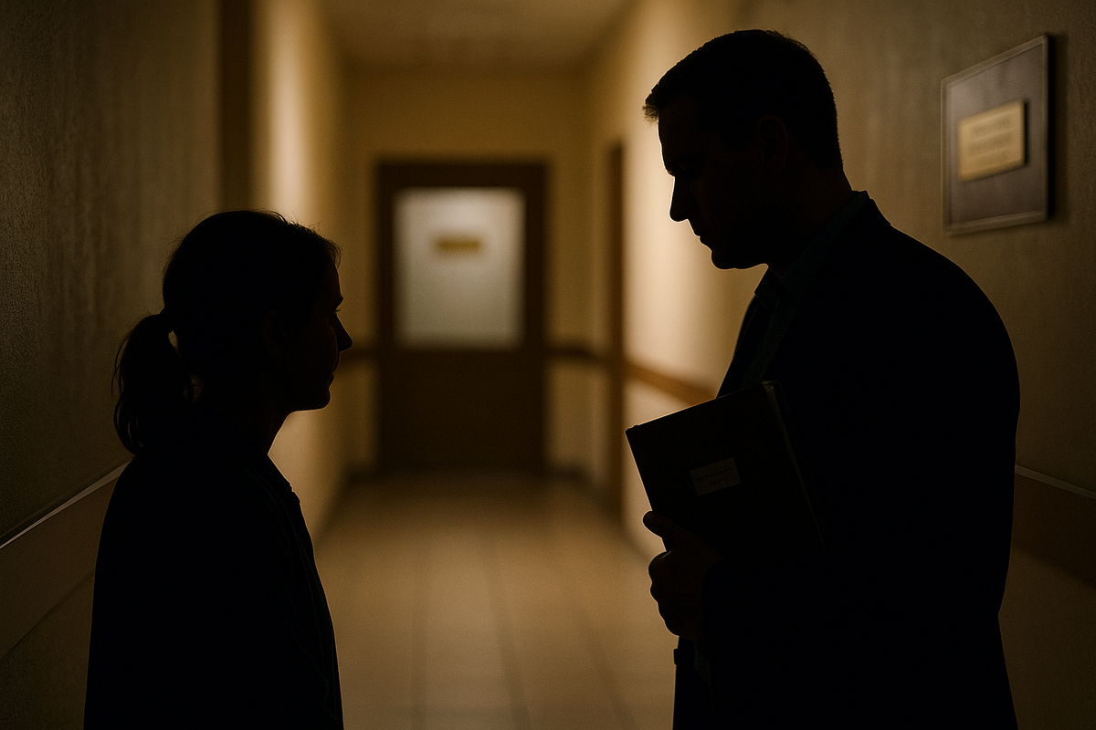 В ожидании оглашения приговора суда по уголовному делу