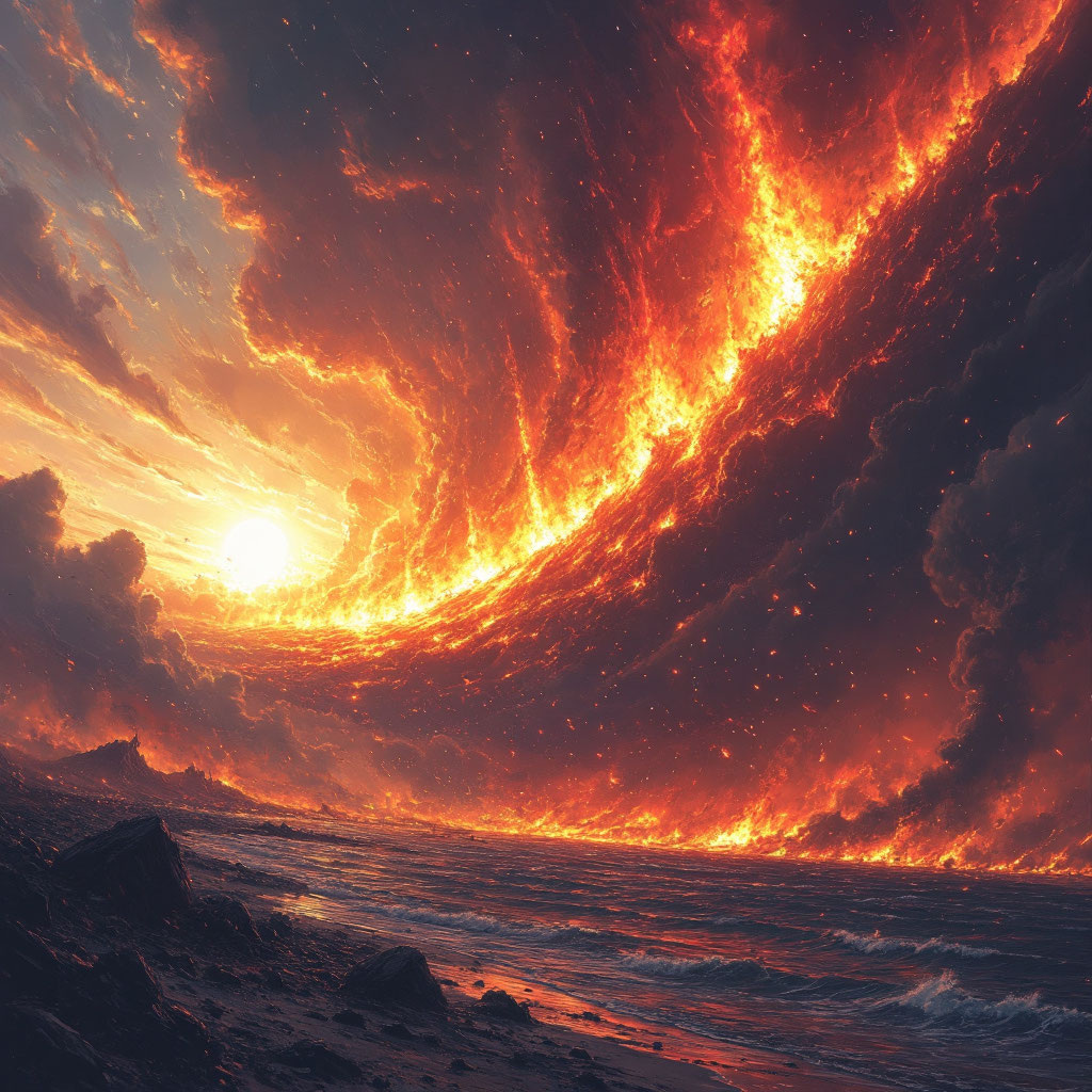 Падение Чиксулубского астероида  (примерно 66 миллионов лет назад)