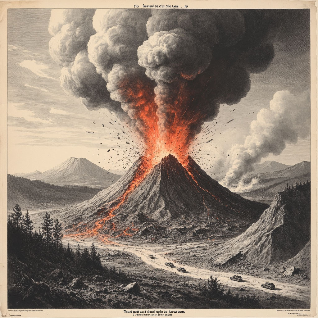 Взрыва вулкана Кракатау