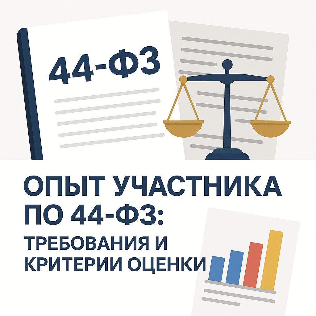 Правовое регулирование требований и оценки опыта участника закупки по 44-ФЗ: структура, границы, методология и риски 2025 года