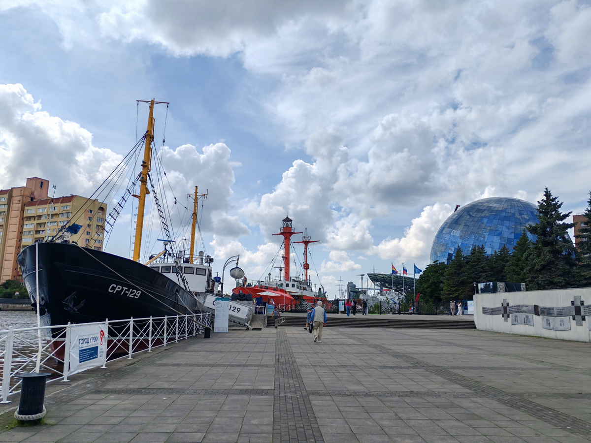 Вид на Музей Мирового океана