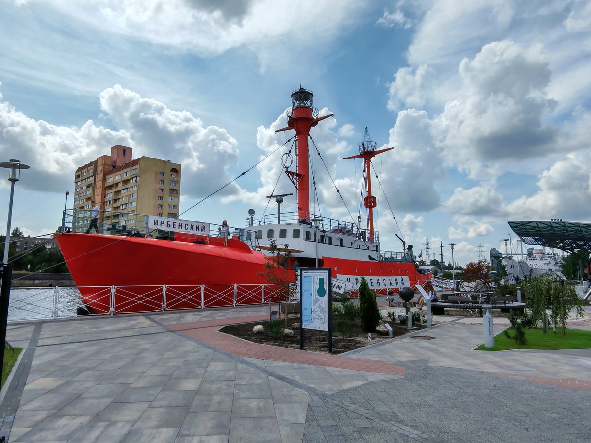 На территории Музея Мирового океана в Калининграде