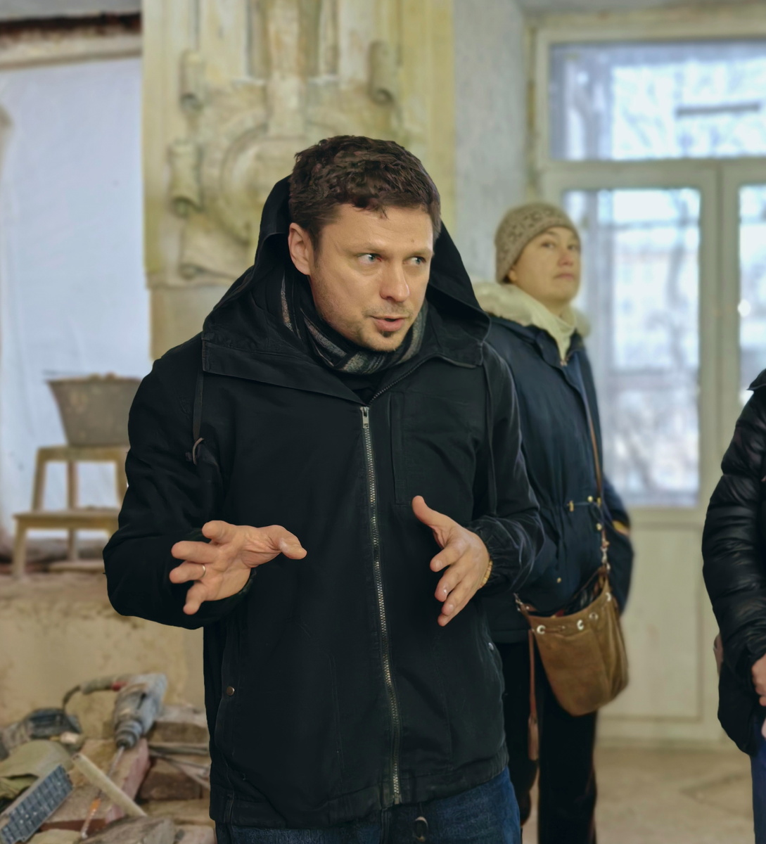 Главный архитектор проекта реставрации Дмитрий Лурье