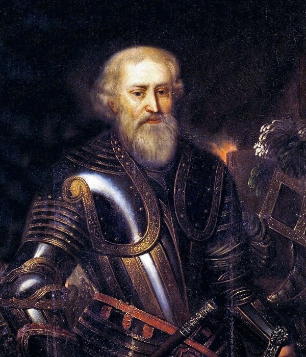 Портрет А. С. Матвеева. Писан с парсуны в 1700 г.