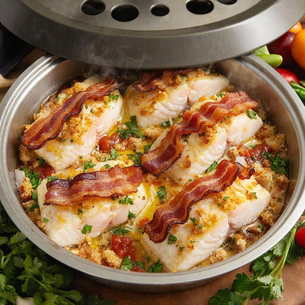 Простой рецепт трески в микроволновке