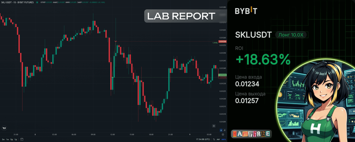 Lab report, Bybit, SKL