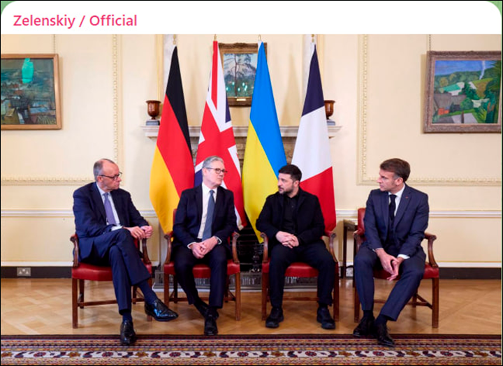    Сели парни вечерком и стали думать....Скриншот ТГ-канал Zelensky official