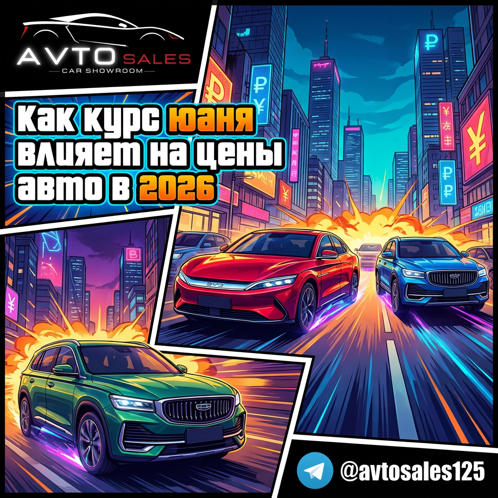    Курс юаня и его влияние на цены авто в 2026: ключевые советы покупателям Авто Сейлс
