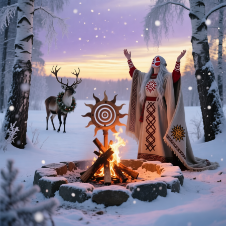 Славянские языческие зимние обряды