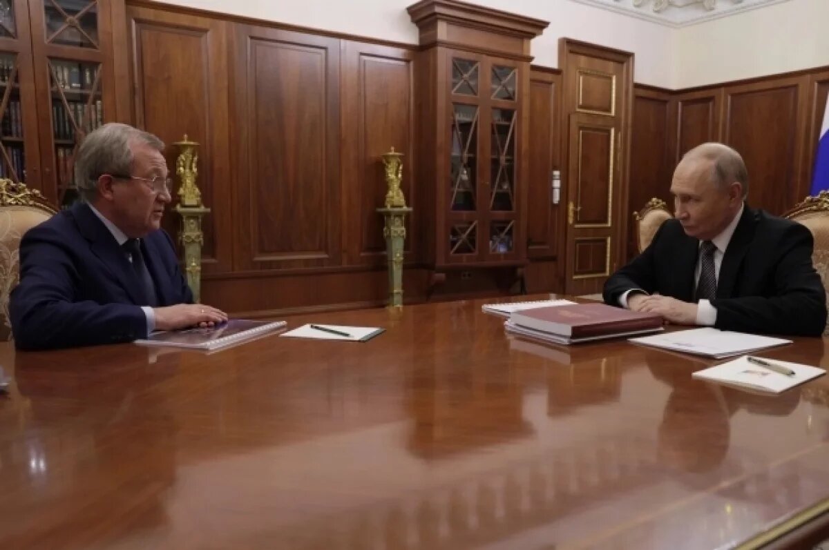    Путин встретился с президентом РАН Геннадием Красниковым