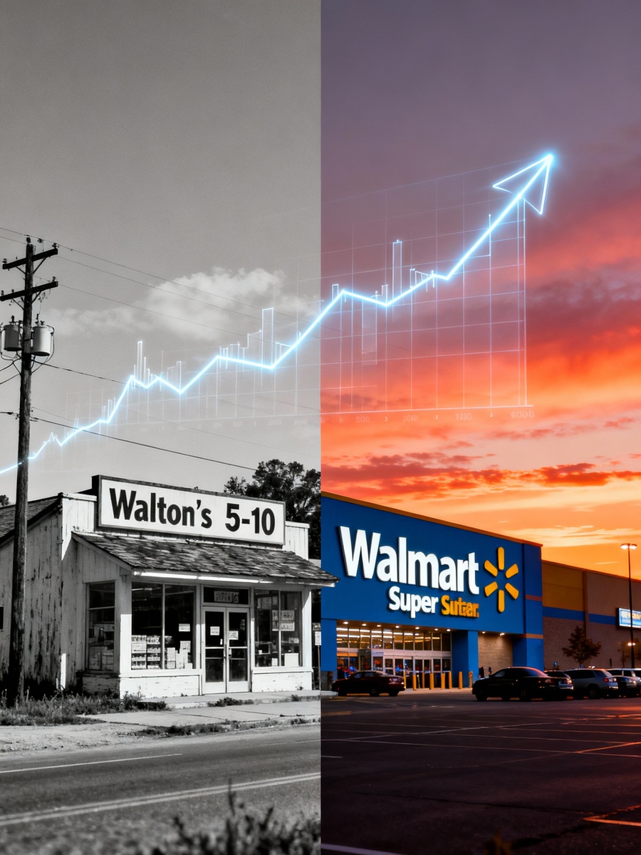 Walmart (WMT). С чего всё начиналось