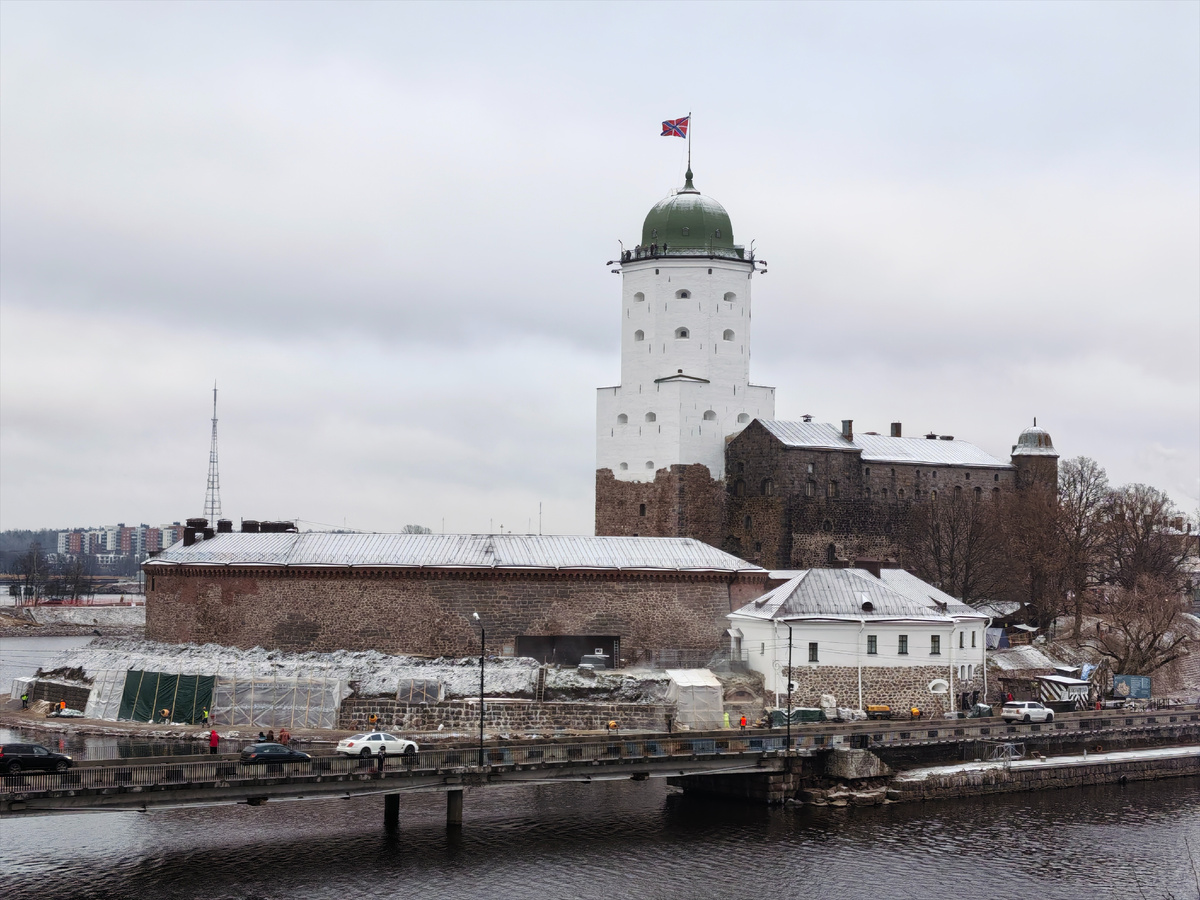 Выборг. Замок.