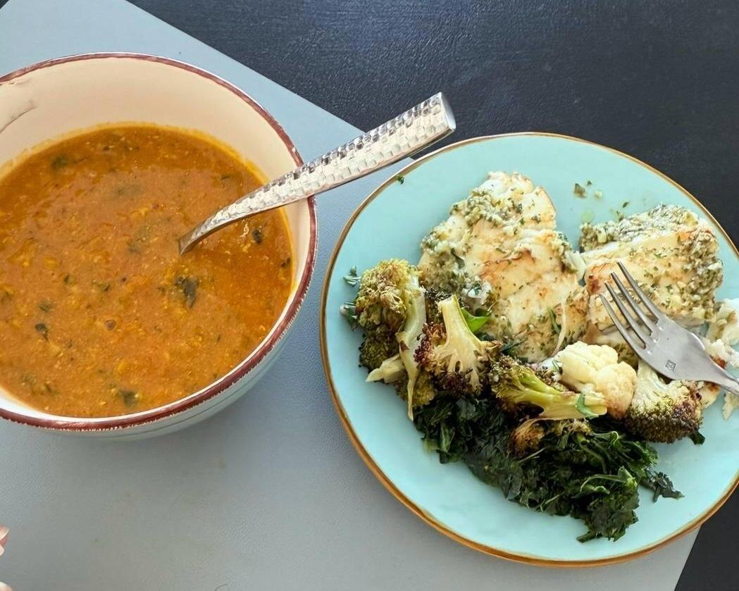 можно выбрать суп или теплое второе