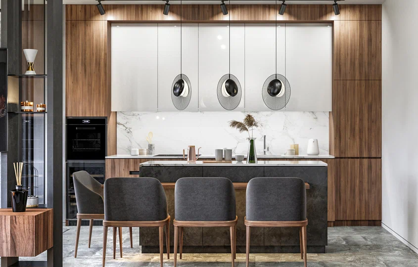 Какие кухни будут в тренде в 2026 году: цвета, материалы и формы