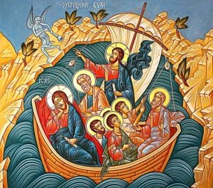 Укрощение бури словом Христа