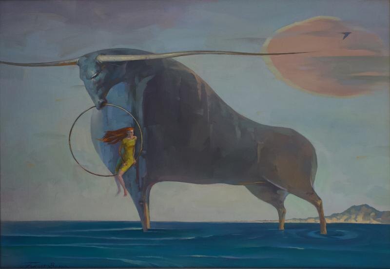 Похищение Европы. Фукркат Бозоров. 2020