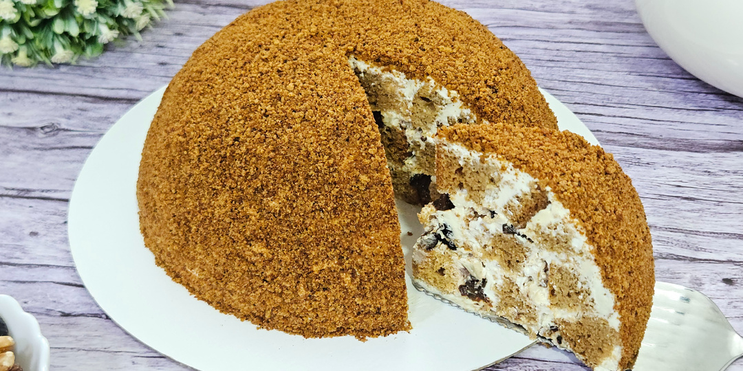 Медовый ПП торт ПАНЧО. Ленивый МЕДОВИК для ХУДЕЮЩИХ