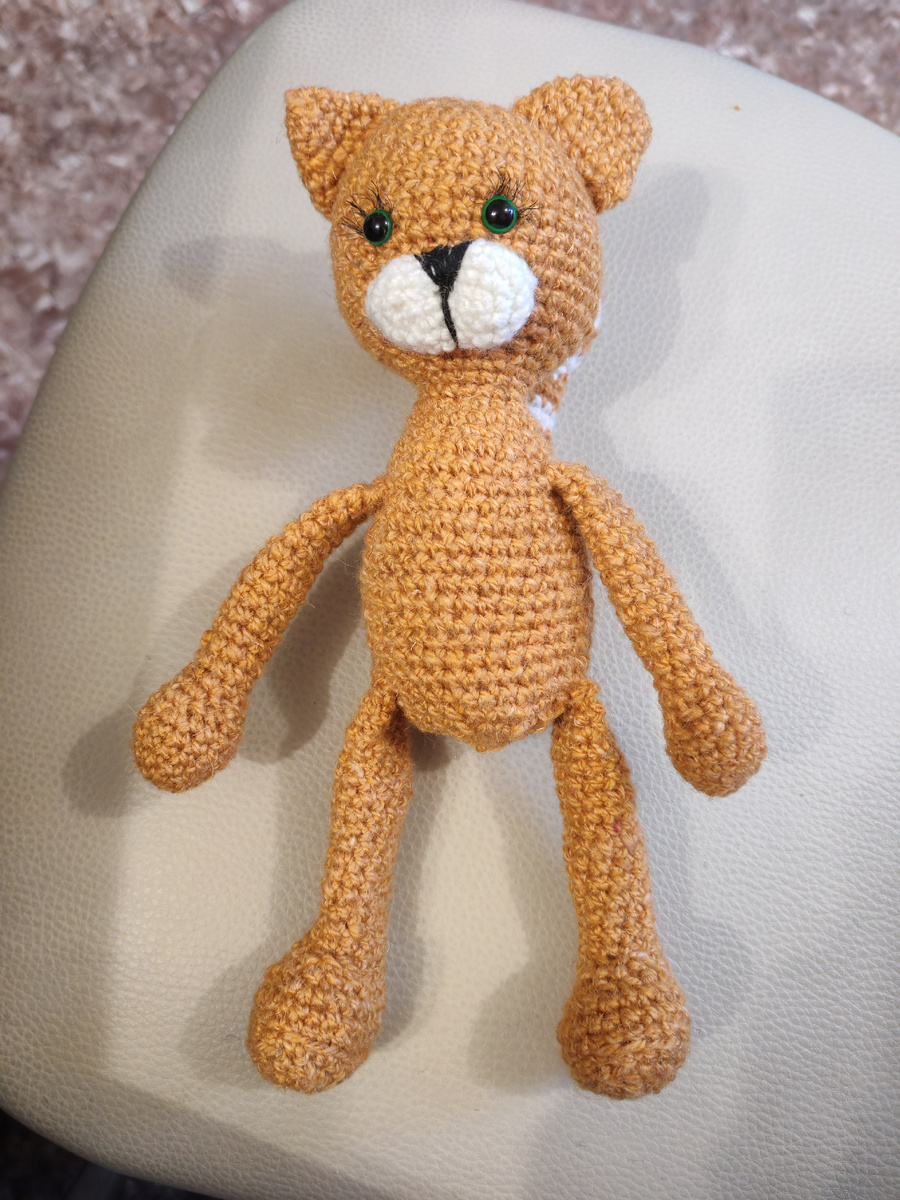 Кот крючком. Описание