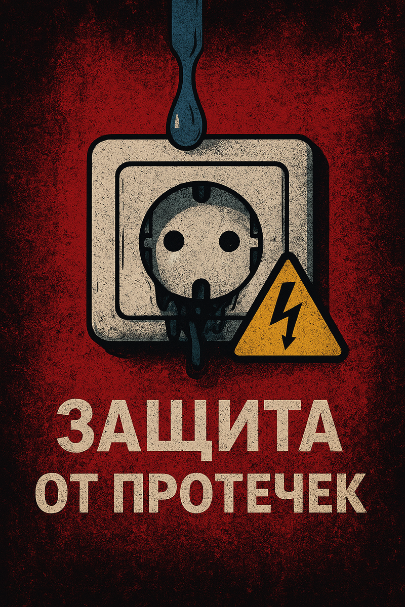 Защити проводку от протечек. Электрик Орск