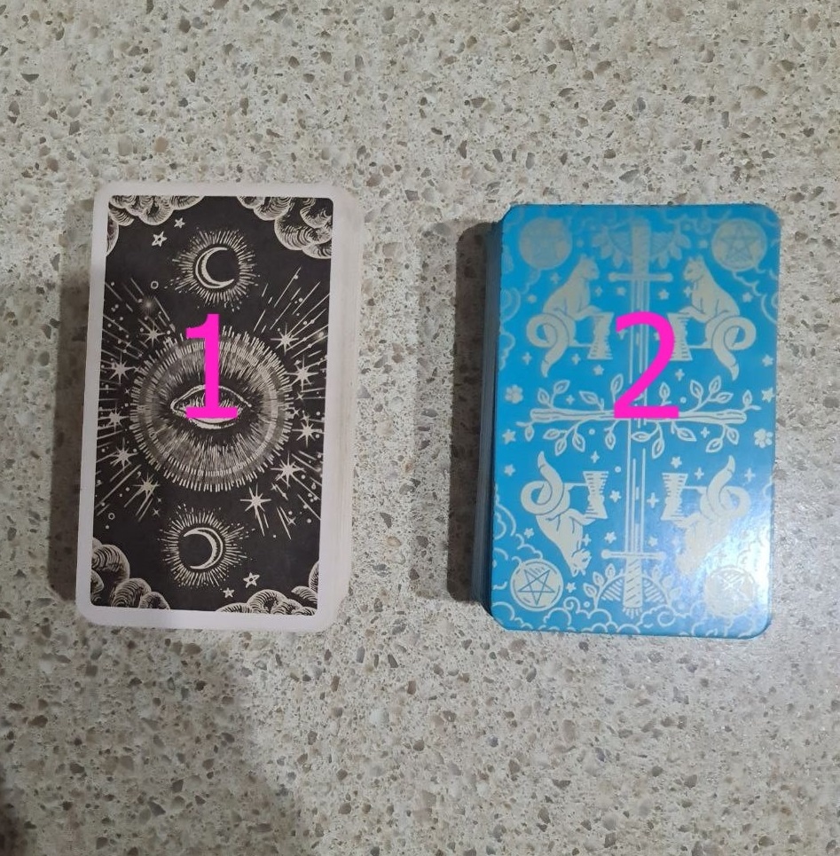 Позиции расклада. Фото автора