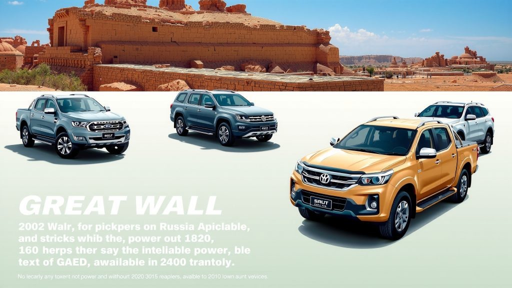    Какие пикапы и внедорожники Great Wall до 160 лошадиных сил доступны в РФ