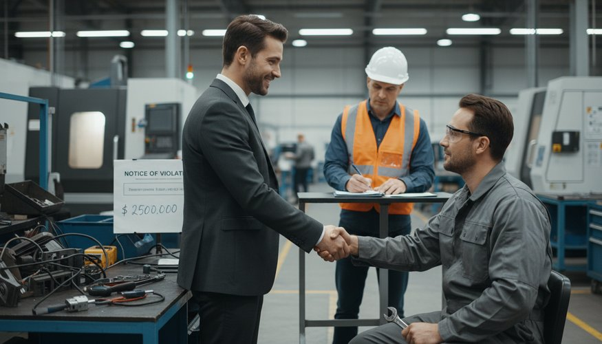 У него есть только одна обязанность - уволить.