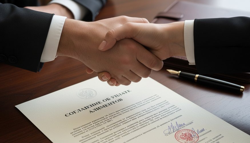 Родители могут заключить у нотариуса соглашение об уплате алиментов