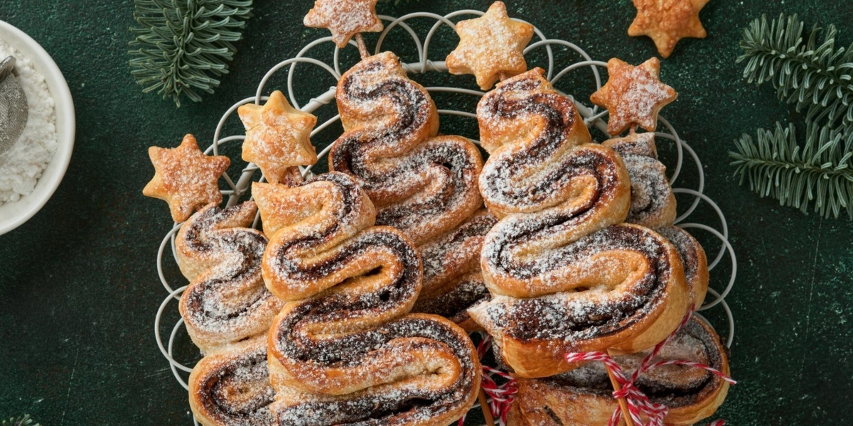 Слоеные "Ёлочки"