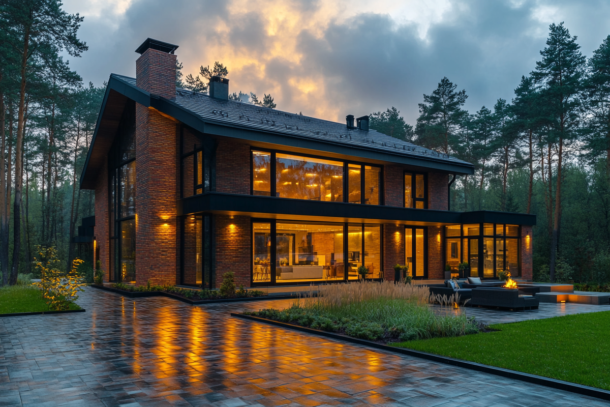 Кирпичные дома в Подмосковье давно перестали быть просто «красными коробками»