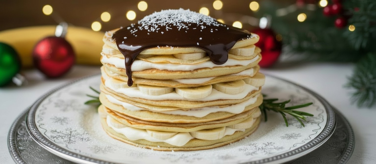 Банановый пп торт