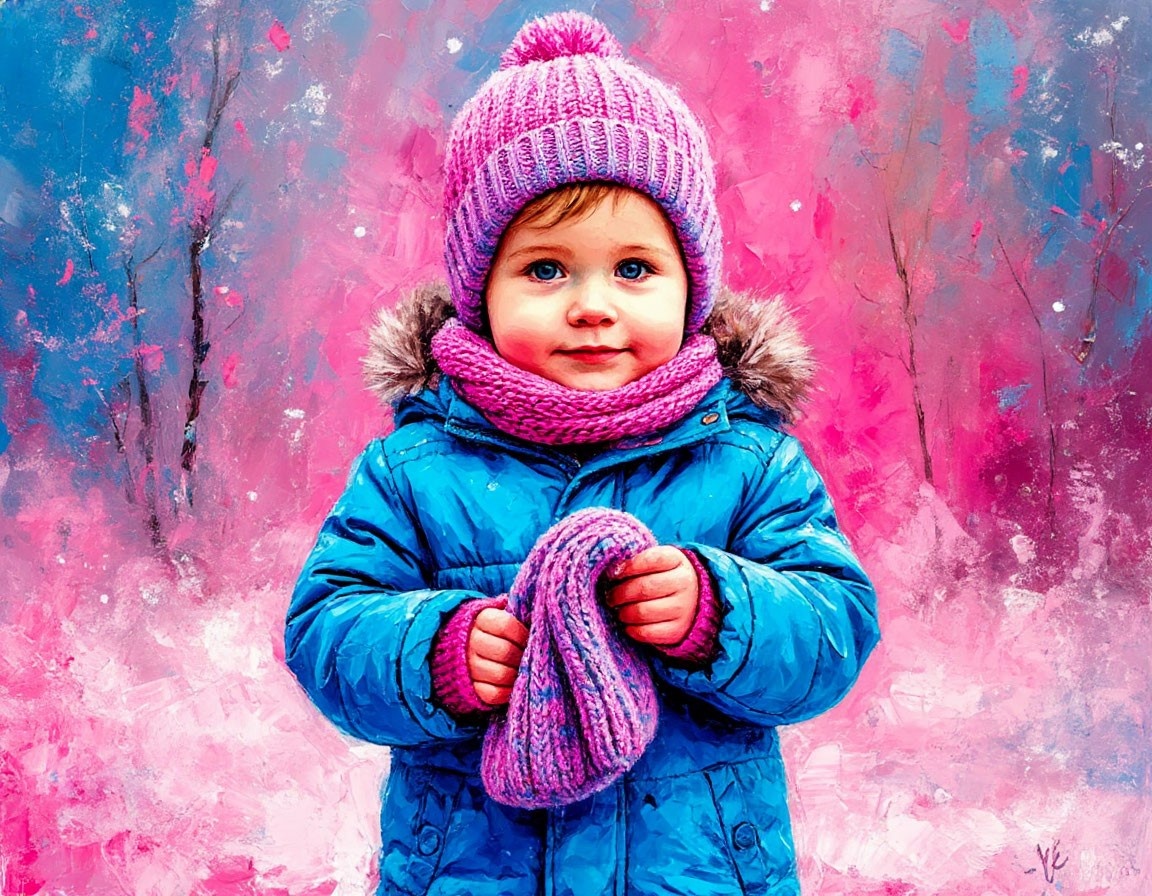 Прогулки с ребенком зимой в подходящей одежде