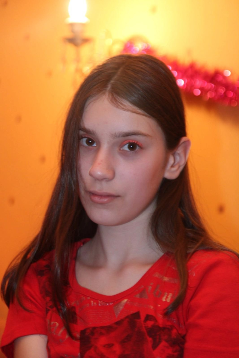 Юная Лиза Гергиева