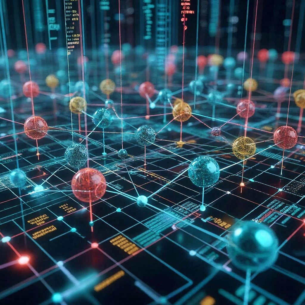 Матрица времени, сгенерированная ИИ. 