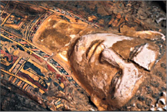 Древнеегипетские обряды захоронения. Золотые мумии и маски