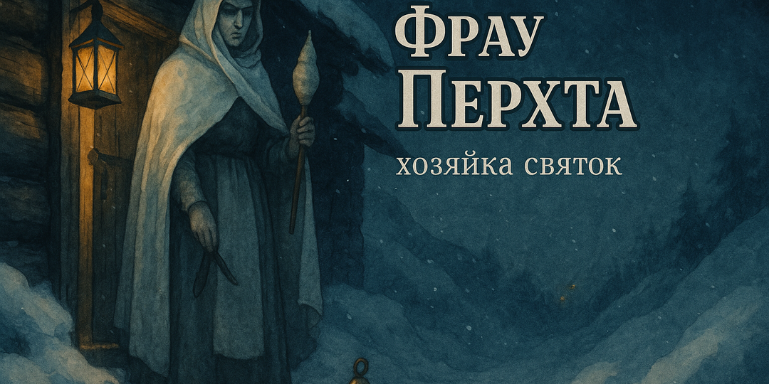 Фрау Перхта: хозяйка святок