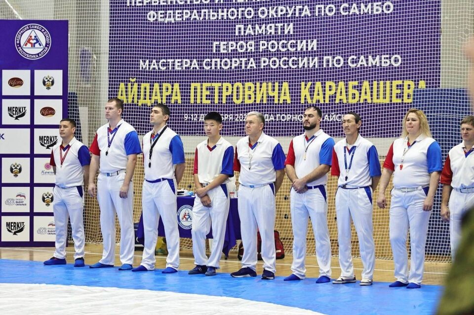    Первенство и Чемпионат СФО по самбо. Источник: t.me/turchak_andrey