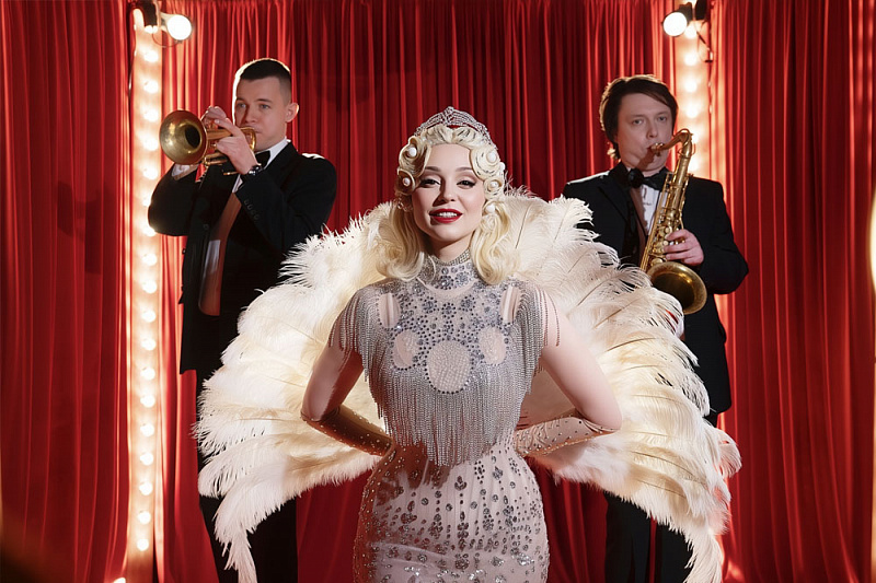 "Ночь в кабаре. Бурлеск-шоу Ляли Бежецкой"в Москве 13 января 2026 года.