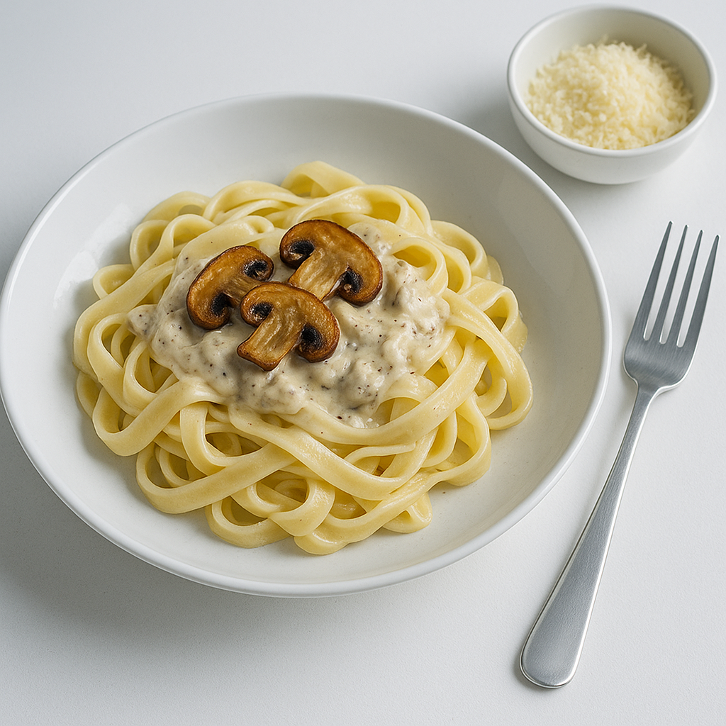 Паста с грибами
