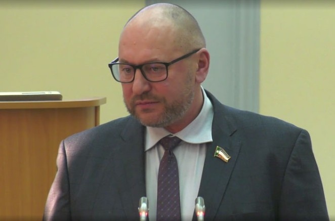 Стоп-кадр прямой трансляции ВС РХ
