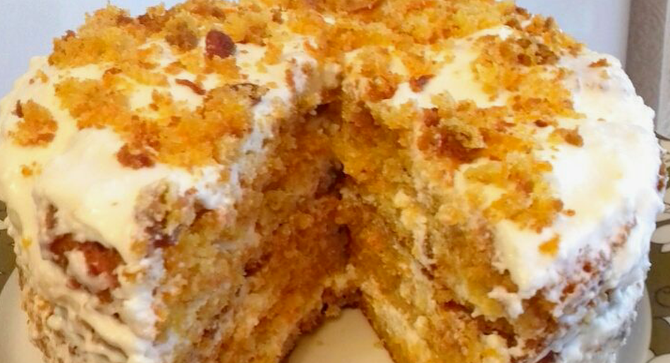 МОРКОВНЫЙ ТОРТ