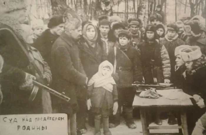 Один из судов над предателем Родины