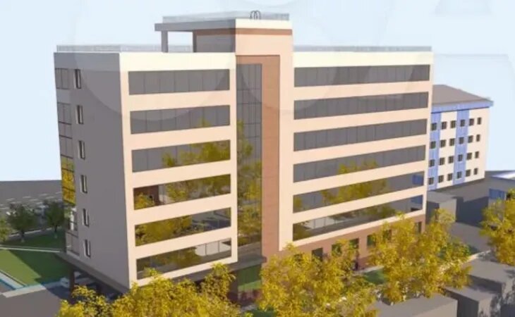 Проект здания на пр. Строителей, 44. Фото: "Мастерская Золотова"