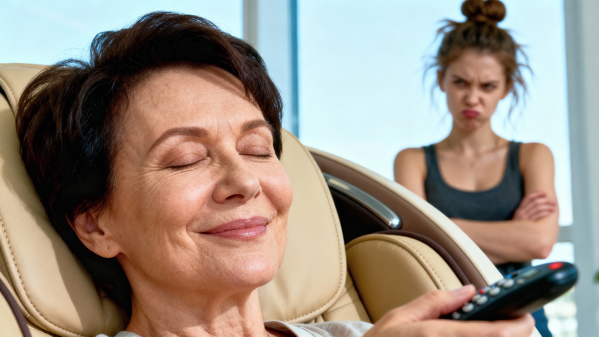 Они жили у меня год и копили на ипотеку, а я купила кресло и выставила их во взрослую жизнь