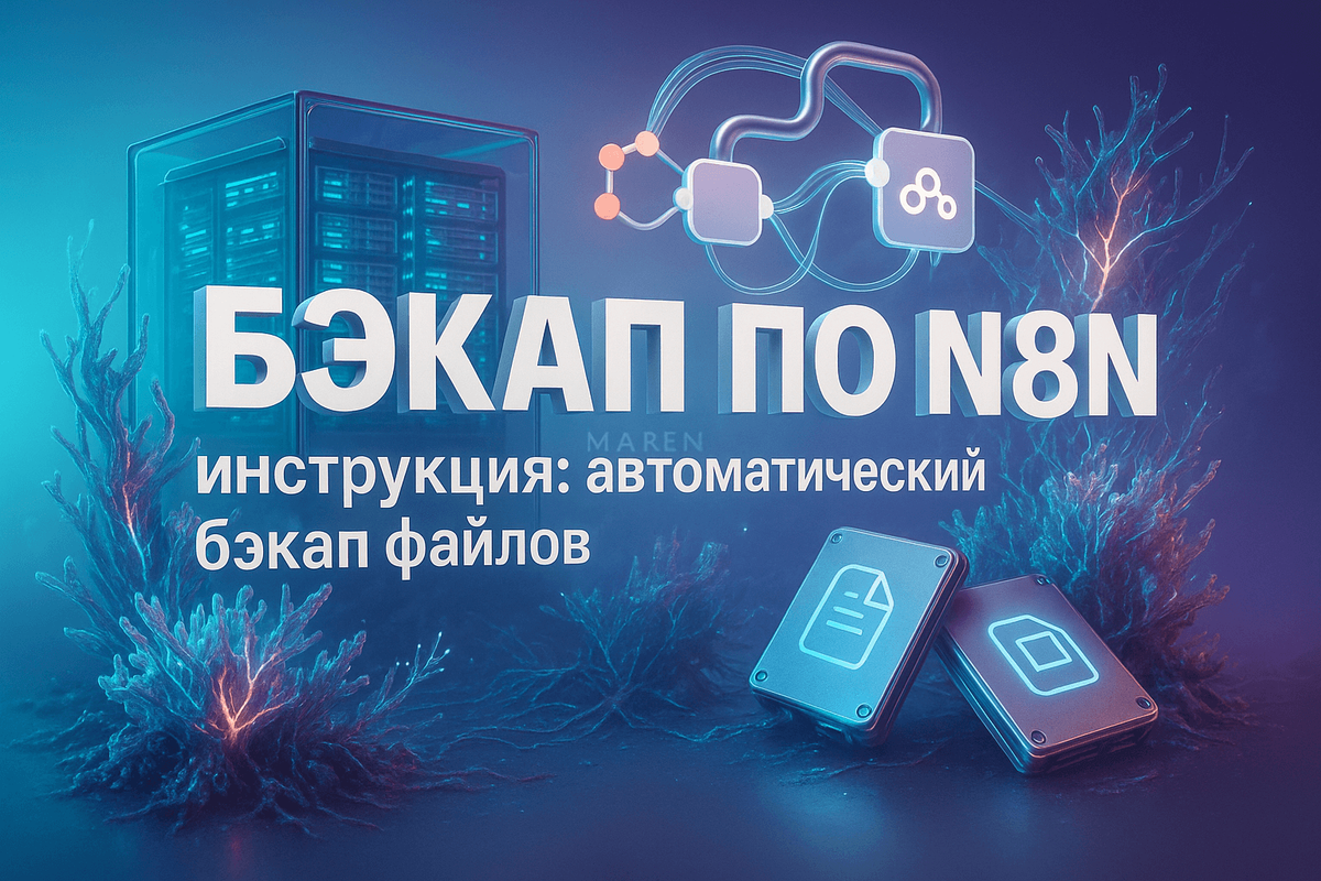    Настраиваем резервное копирование файлов с помощью N8N за 20 минут | Автор: Марина Погодина Марина Погодина