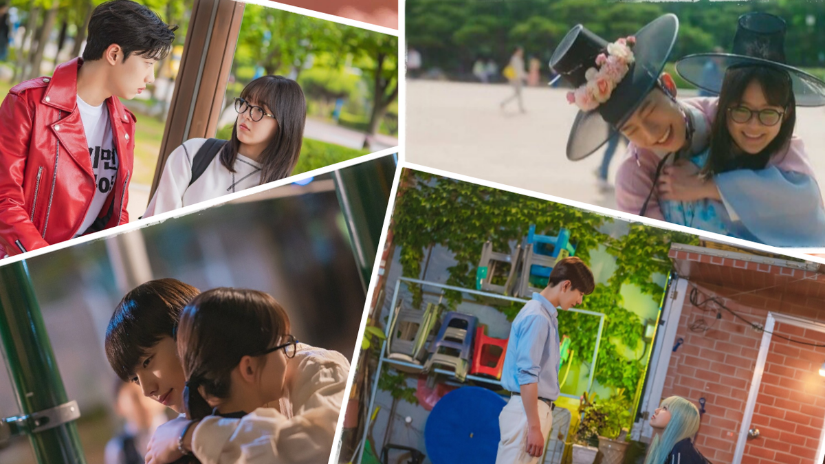 Коллаж создан автором этой статьи. В нем использованы кадры из дорамы "Прикоснуться к душе" 2025 года.